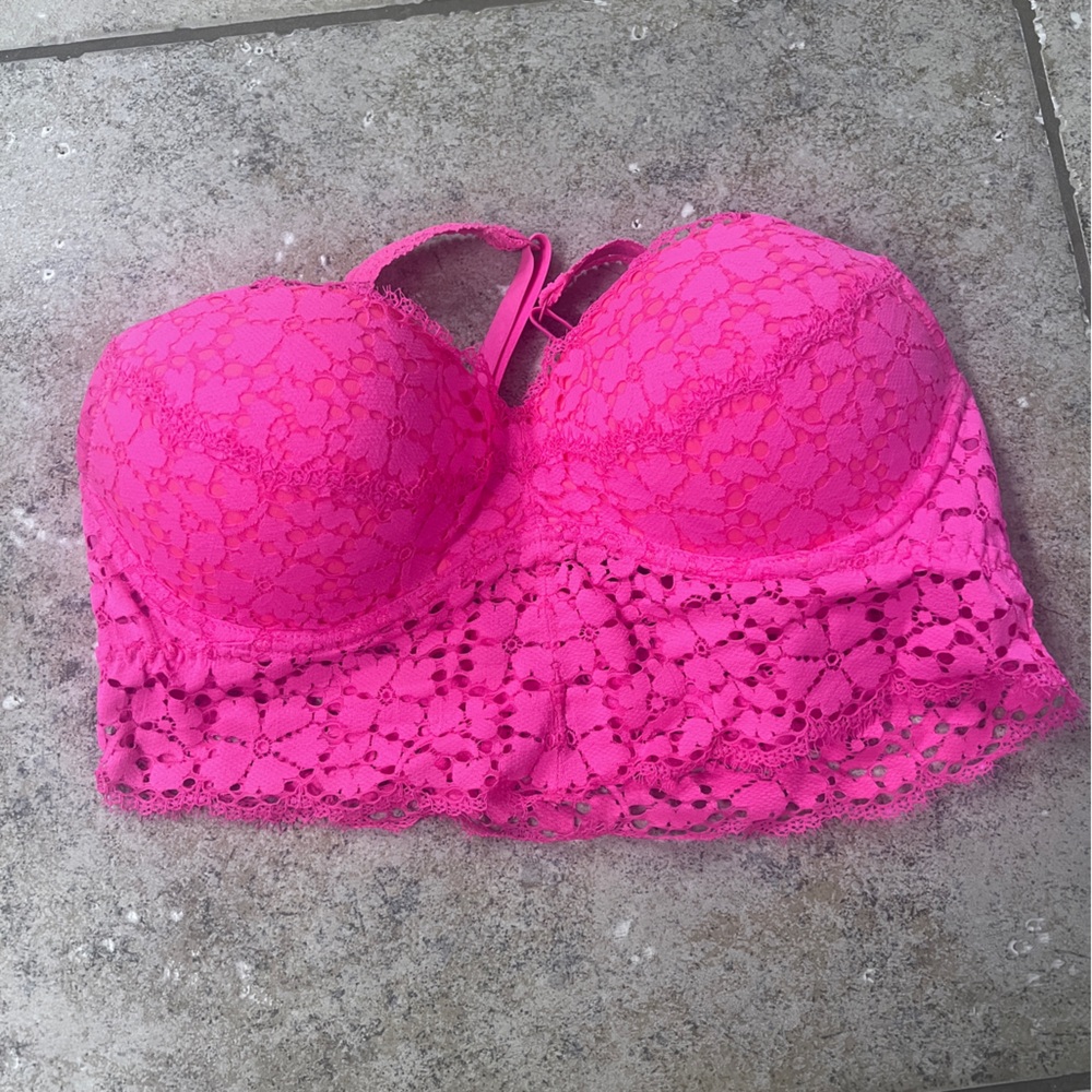 PINK Victoria's Secret Pink Lace Bra Intimates